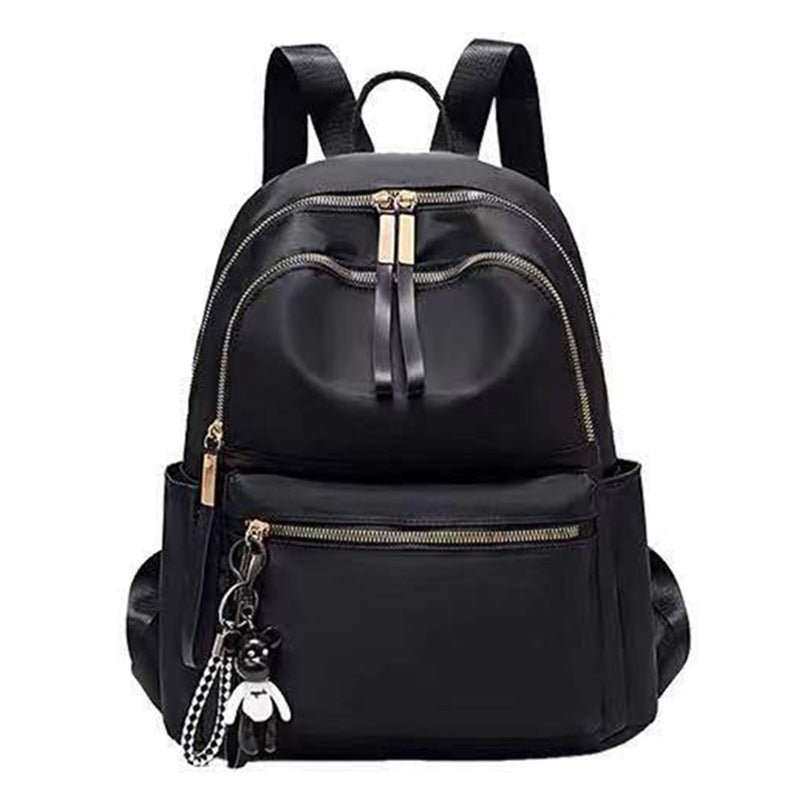 Modern Dual-Zipper Backpack Bowlift
