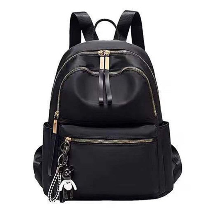 Modern Dual-Zipper Backpack Bowlift