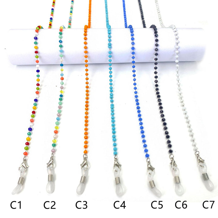 Colorful Beaded Eyewear Chain Bowlift