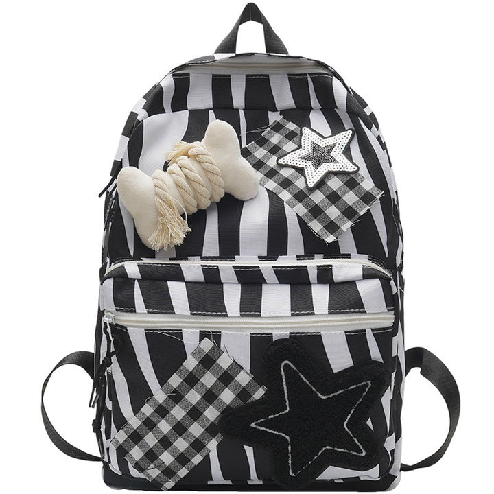 Backpack with Creative Applications and Practical Compartments Bowlift