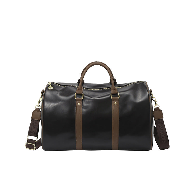 Premium Leather Weekender Bag