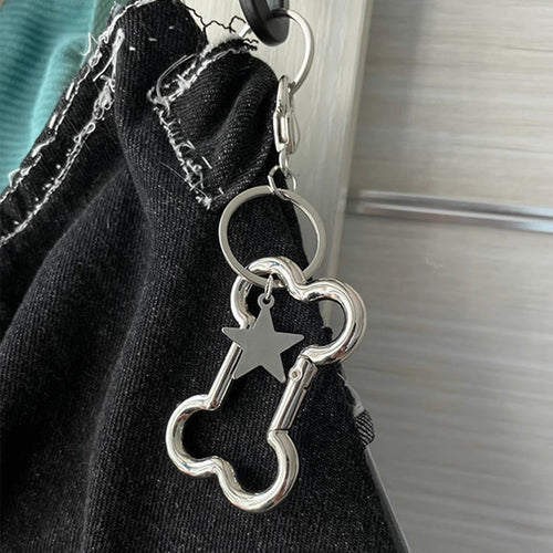 Novelty Dog Bone Keychain Bowlift