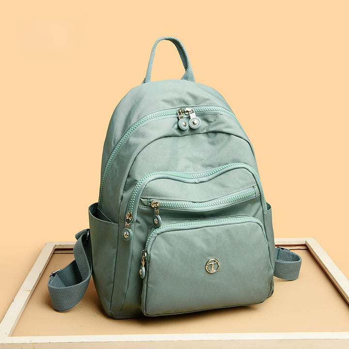Multi-Compartment Casual Backpack Bowlift