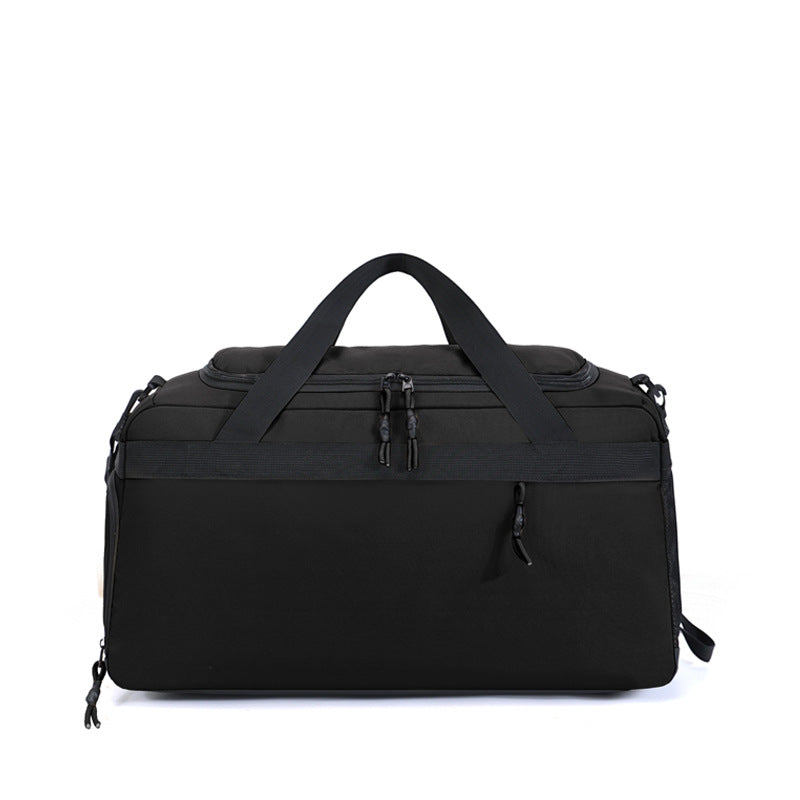 Sporty travel bag with multiple organizational compartments Bowlift