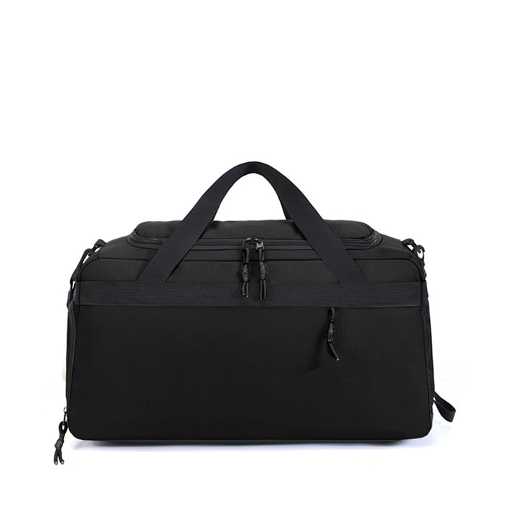 Sporty travel bag with multiple organizational compartments Bowlift