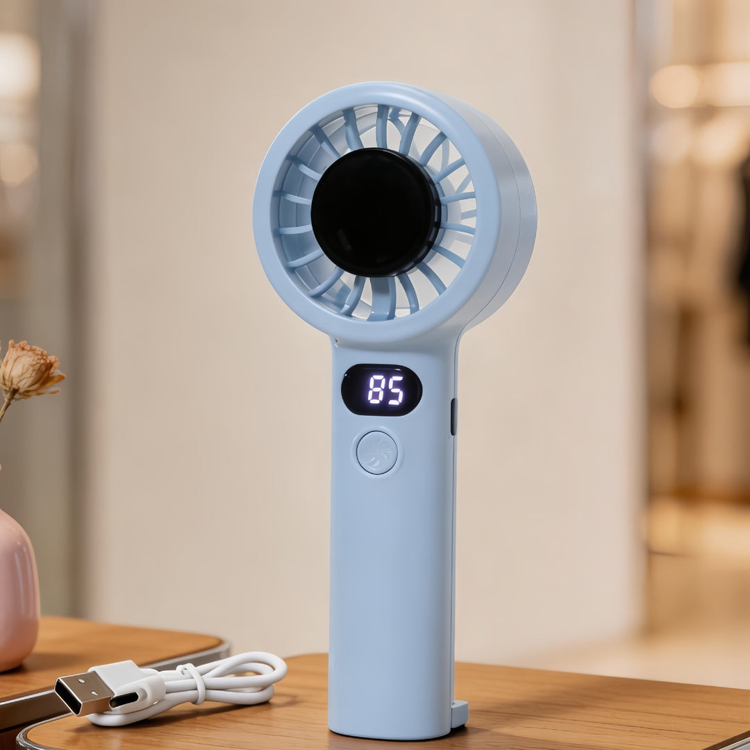 Portable USB Hand Fan with Multiple Speed Levels Bowlift