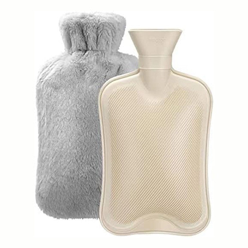 Plush Hot Water Bottle with Cover Bowlift