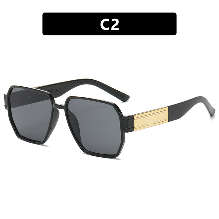 Ladies elegant sunglasses with striking geometric frame Bowlift