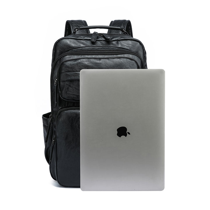 Structured multifunctional laptop backpack Bowlift
