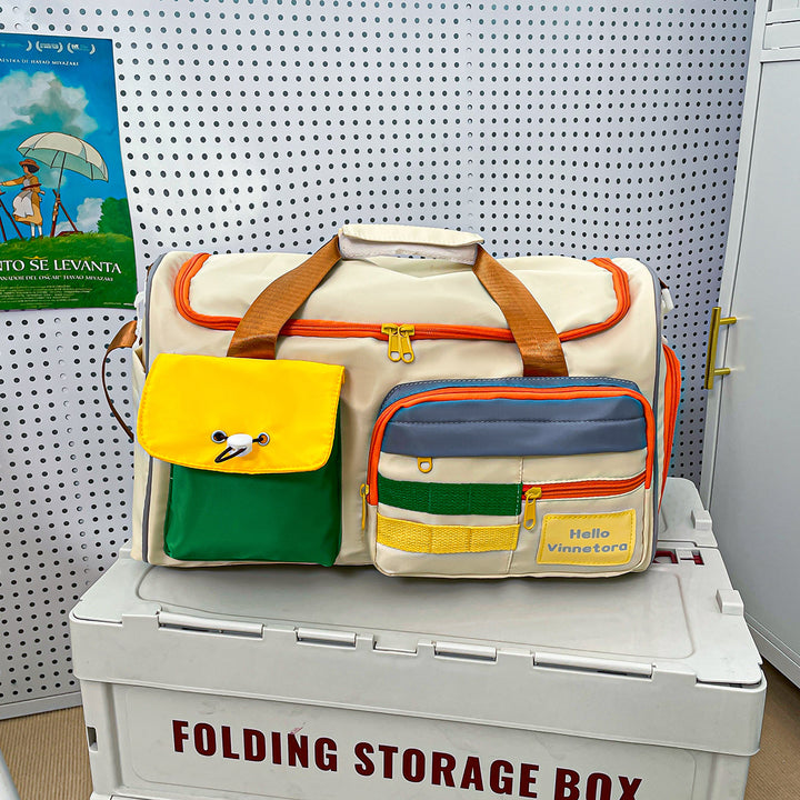 Stylish Multi-Pocket Duffle Bag Bowlift
