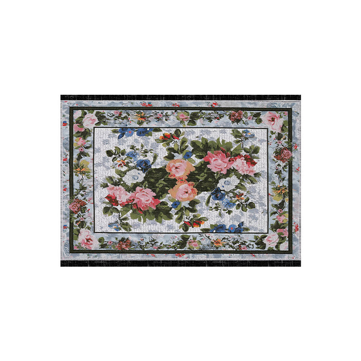 Floral Pattern Decorative Mat Bowlift
