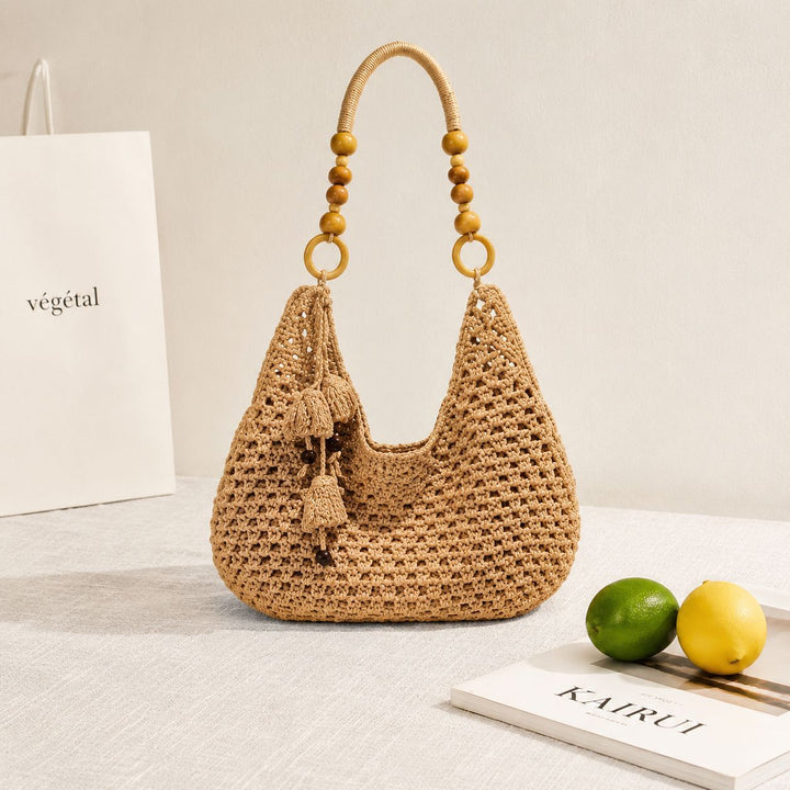 Handcrafted Macramé Bag with Unique Design Bowlift