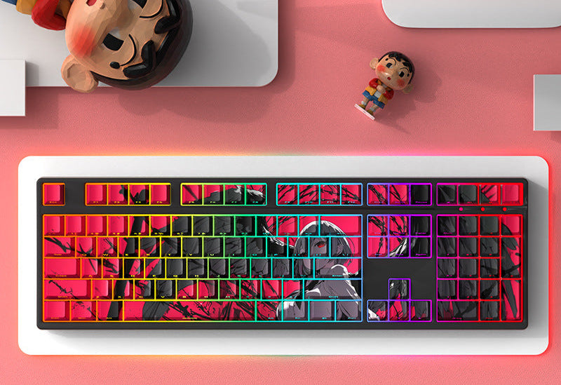 Custom Graphic Mechanical Keyboard Bowlift