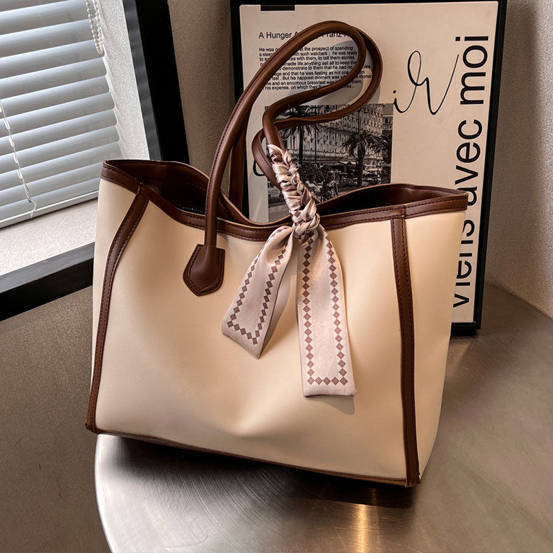 Elegant Large Tote Handbag Bowlift