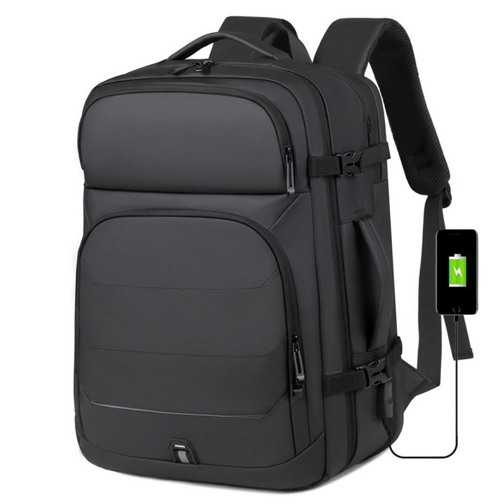 High-Capacity Organized Travel Backpack Bowlift