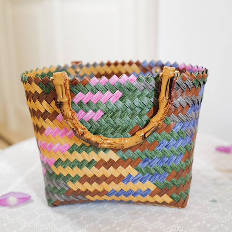 Handwoven Beach Bag Bowlift