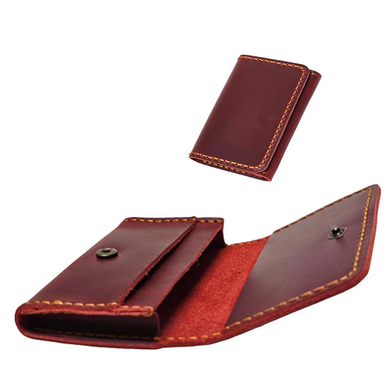 Compact Leather Cardholder Bowlift