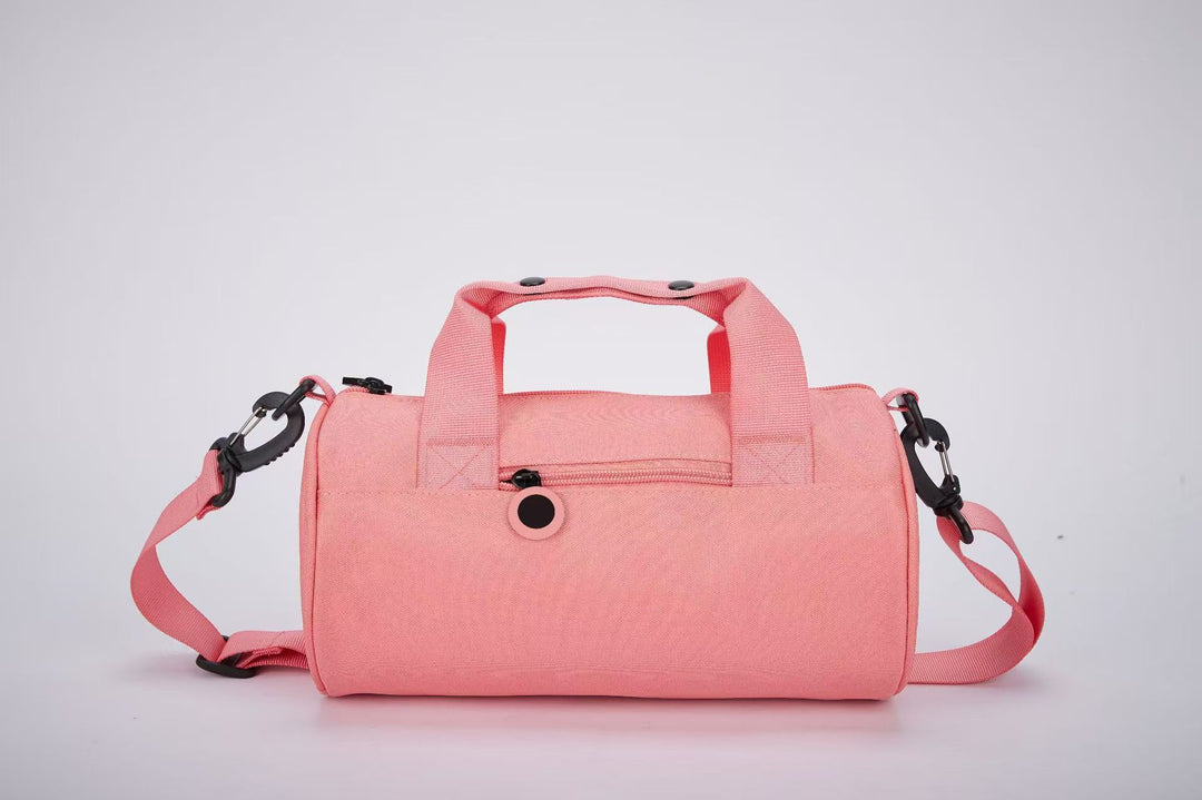 Sporty Mini-Duffel Bag with Adjustable Shoulder Strap and Sturdy Carry Handles Bowlift