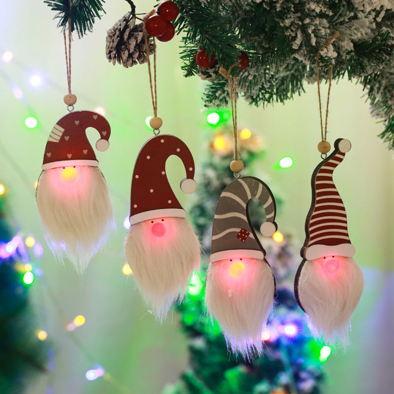 Cute Christmas decoration with LED light Bowlift