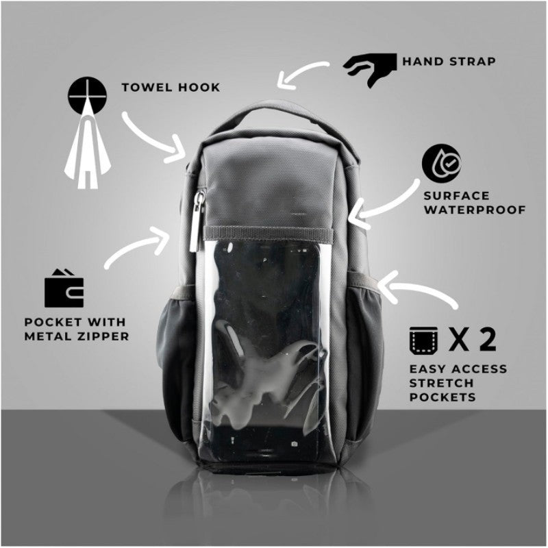 Multifunctional backpack with viewing window Bowlift