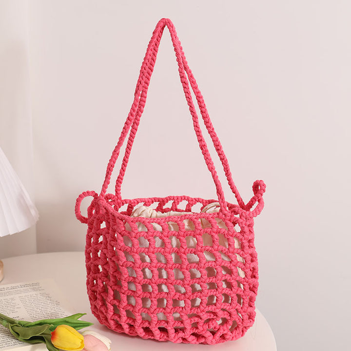 Airy mesh shoulder bag Bowlift