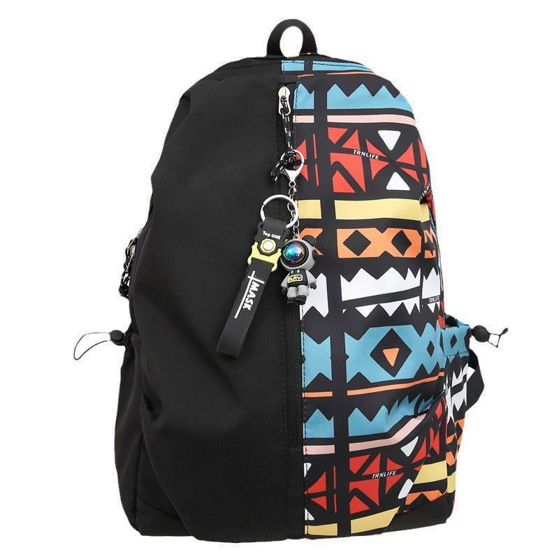 Graphic Print Backpack Bowlift