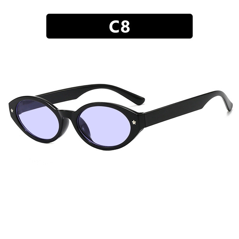 Women's Cat-Eye Sunglasses with Elegant Carry Bag Design Bowlift