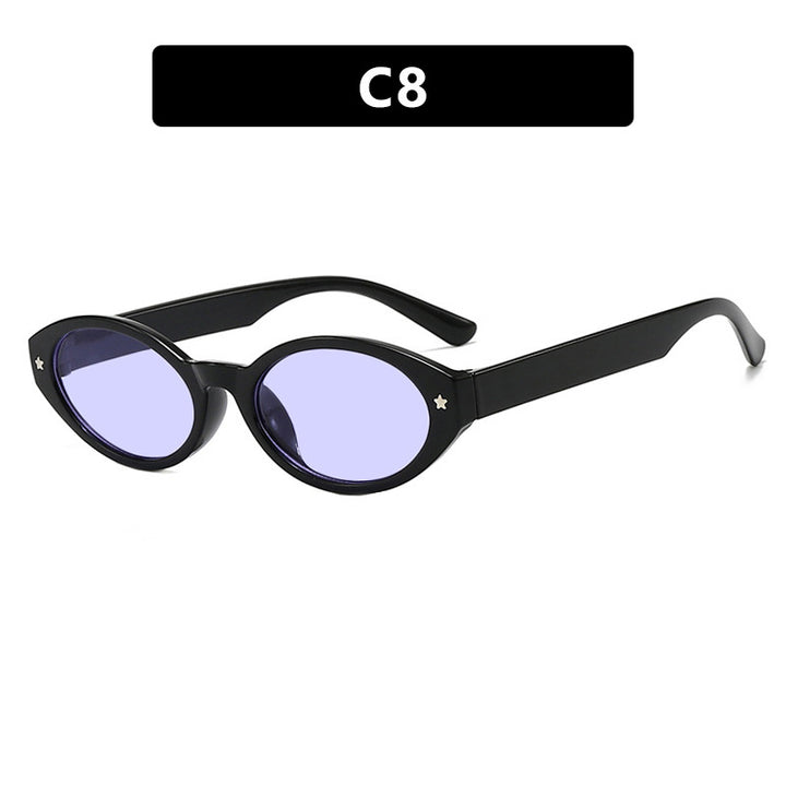 Women's Cat-Eye Sunglasses with Elegant Carry Bag Design Bowlift