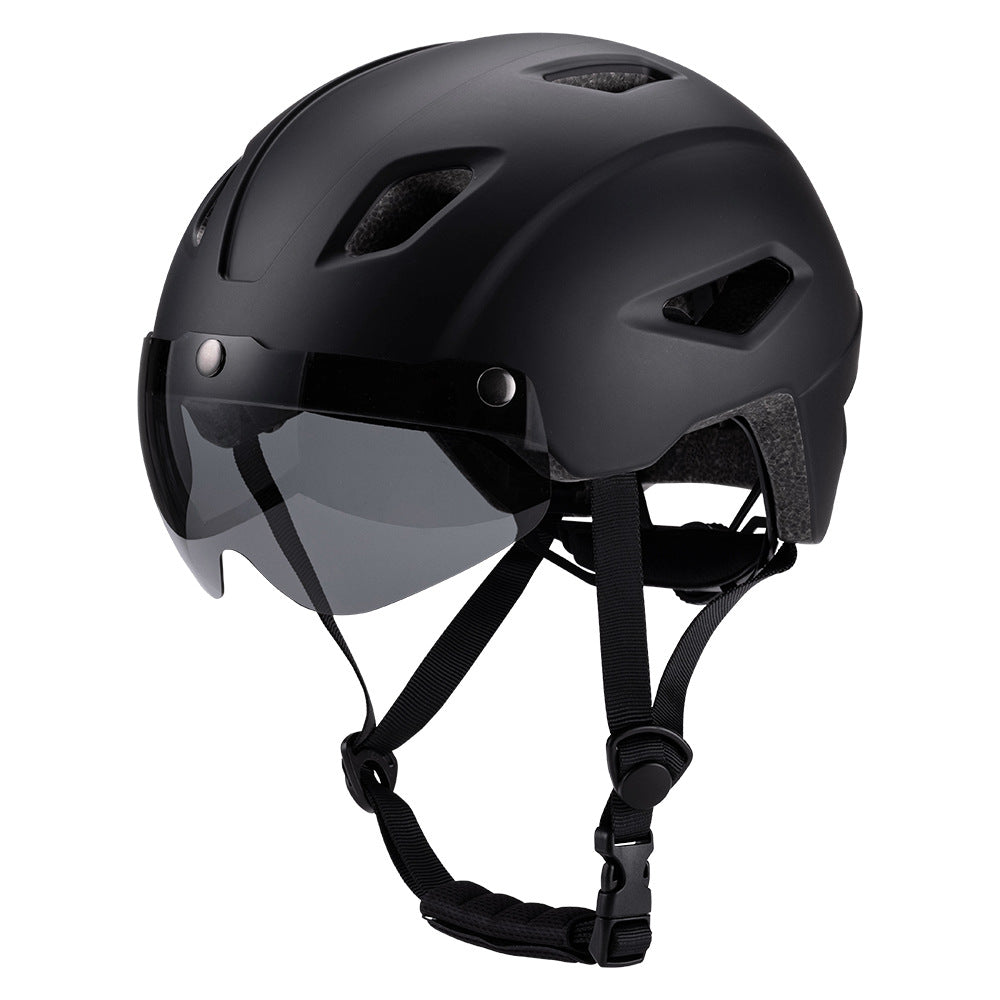 Urban Cycling Helmet with Visor Bowlift