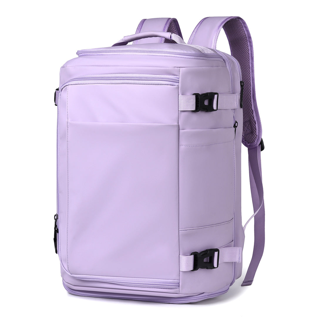 Versatile Tech-Enhanced Travel Backpack Bowlift