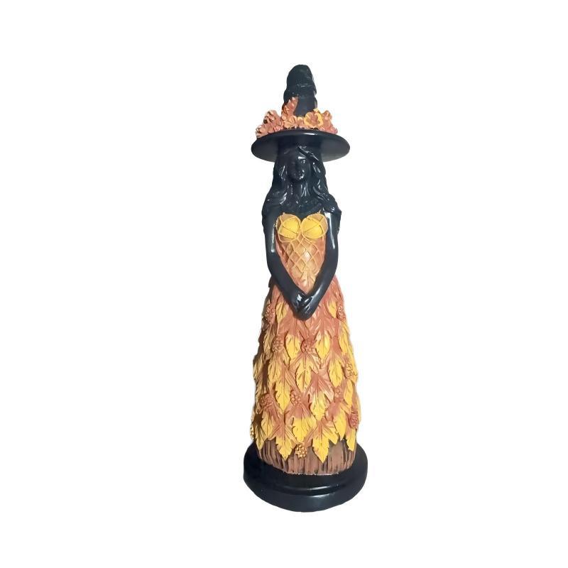 Decorative Witch Figure Bowlift