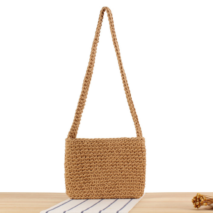 Handmade Macrame Shoulder Bag Bowlift