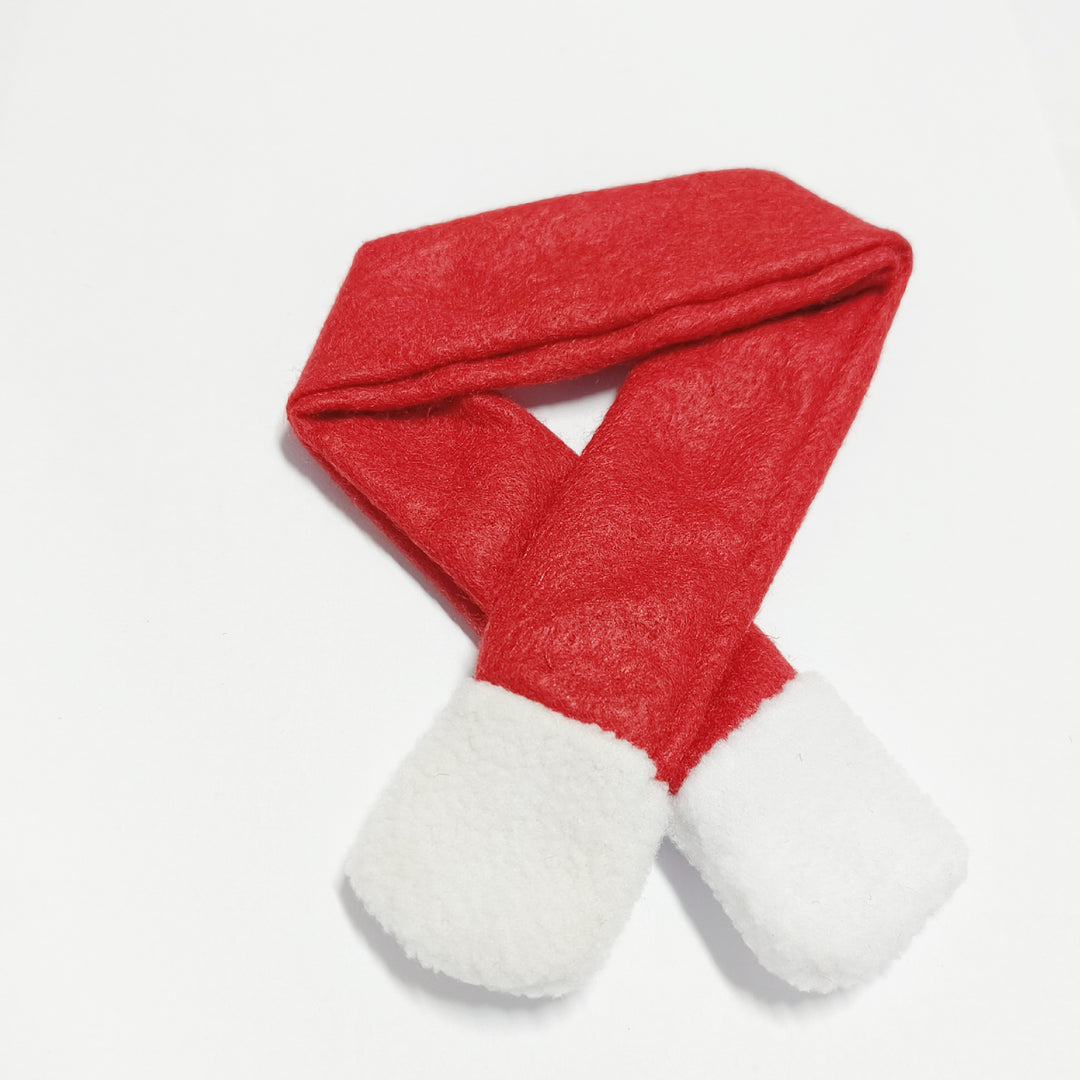 Christmas hat and scarf set