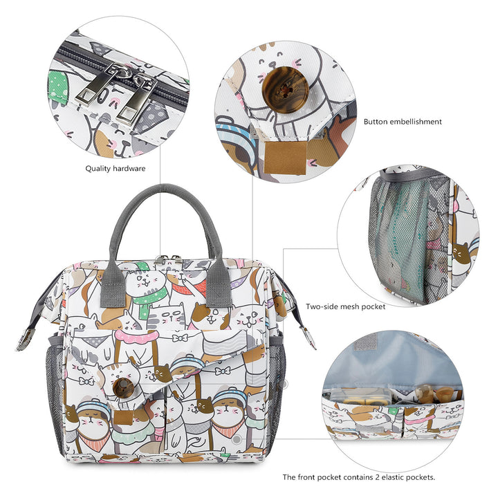 Creative cooler bag for snacks and drinks Bowlift