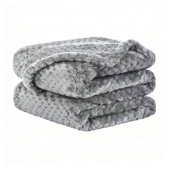 Ultra-Soft Plush Throw Blanket Bowlift