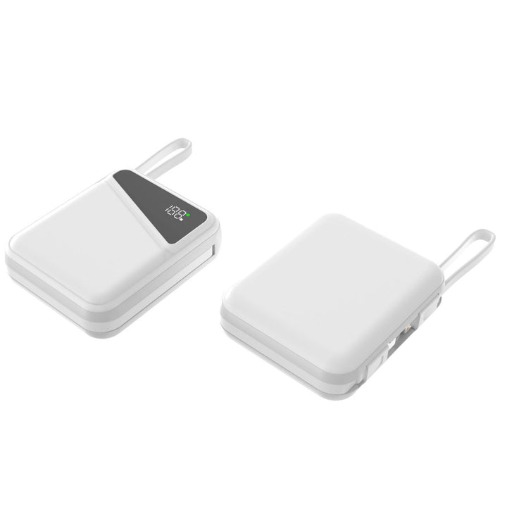 Portable power bank with intelligent LED display and fast charging function Bowlift