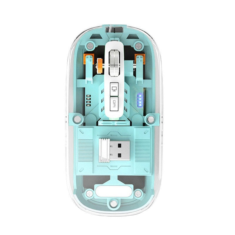 Graphic Art Wireless Mouse Bowlift