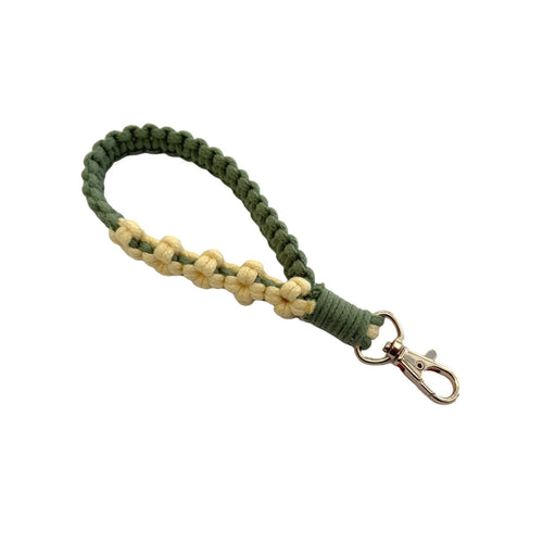 Decorative Macrame Pet Leash Bowlift