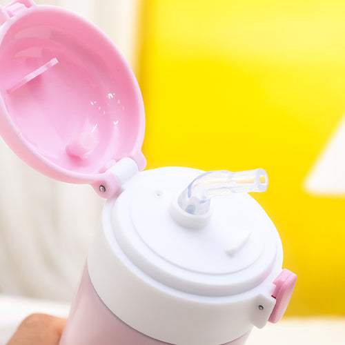 Insulated water bottle with cheerful dog design Bowlift