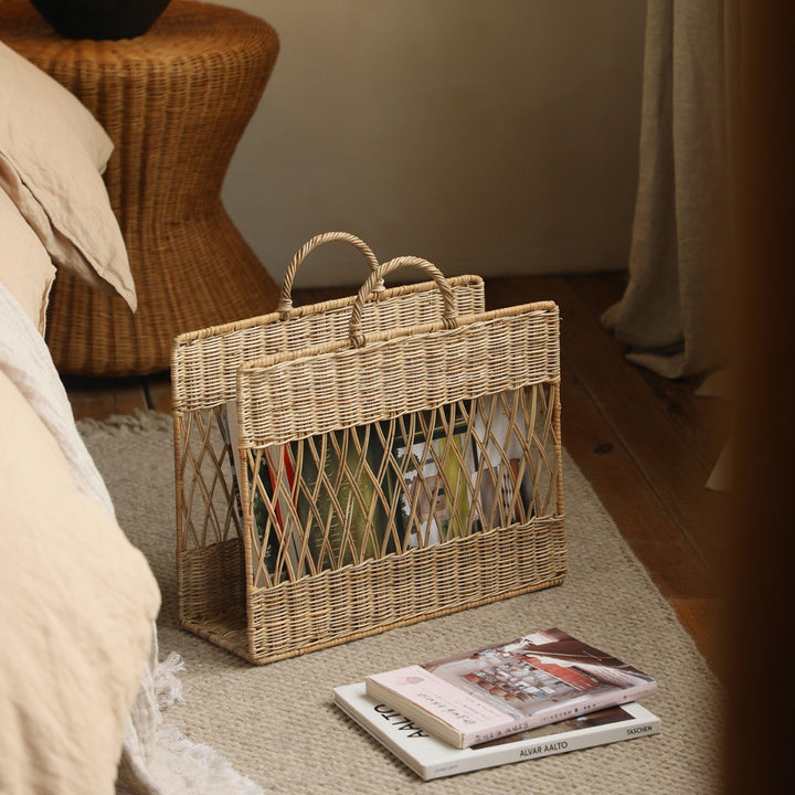 Modern Woven Storage Caddy Bowlift