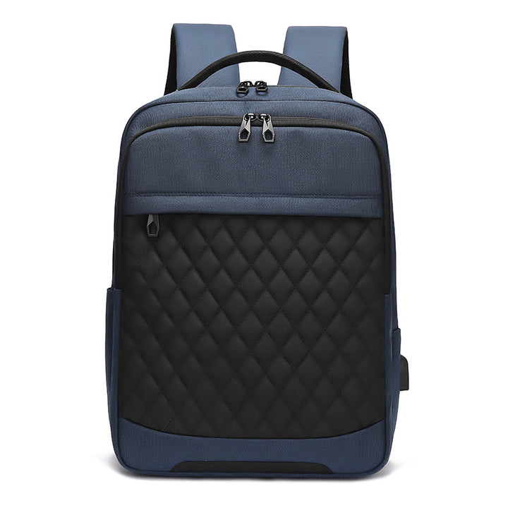 Stylish Quilted Laptop Backpack Bowlift