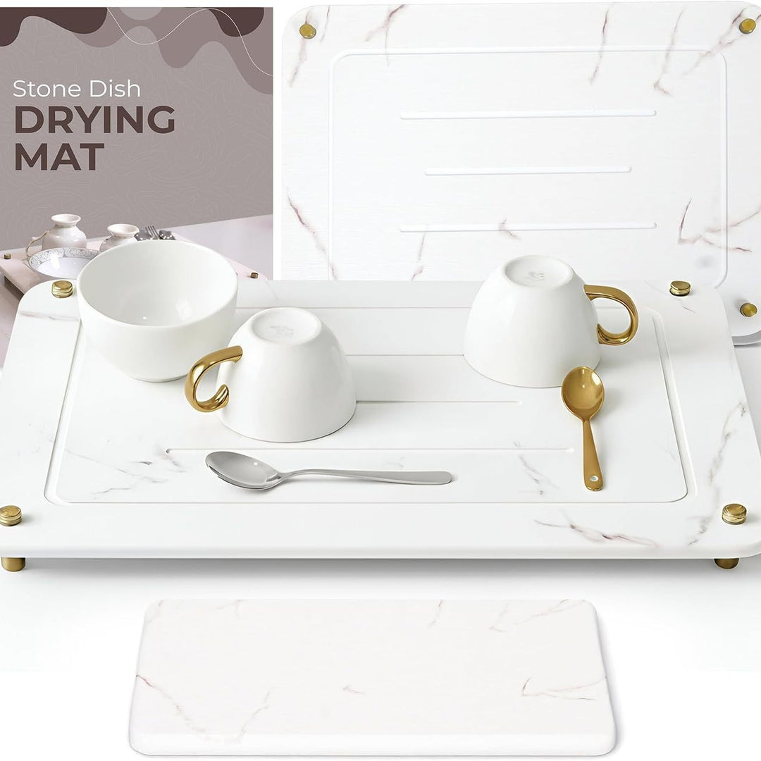 Stone Dish Drying Mat Bowlift