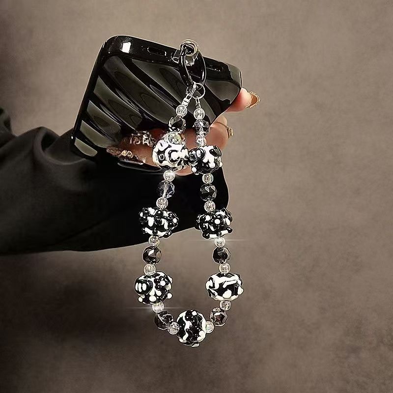 Decorative Beaded Charm Keychain Bowlift 1790134888