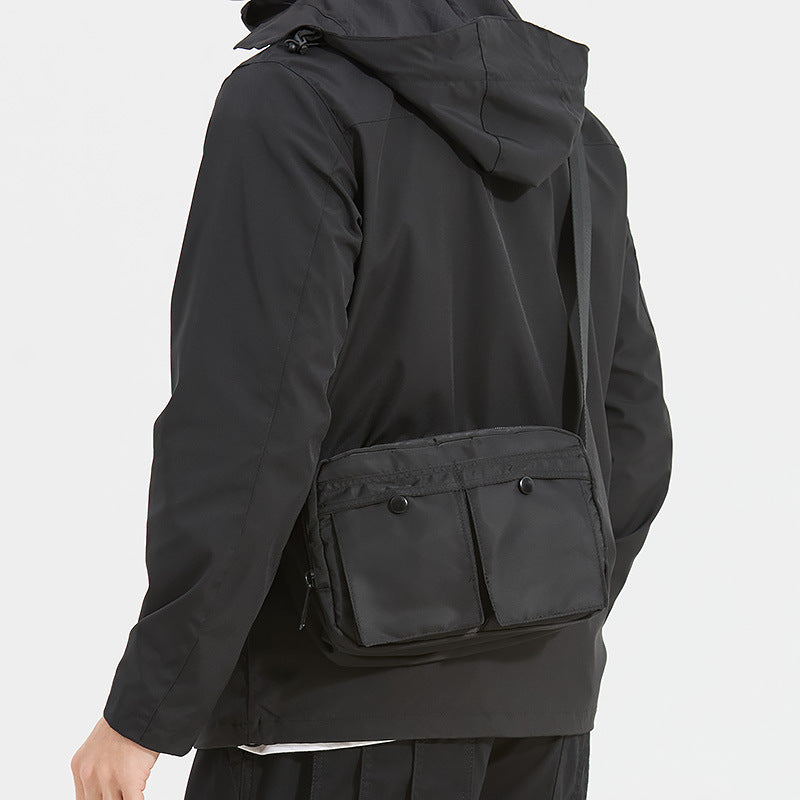 Compact Utility Crossbody Messenger Bag Bowlift