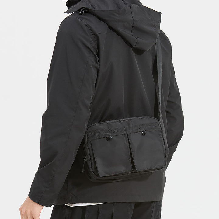 Compact Utility Crossbody Messenger Bag Bowlift