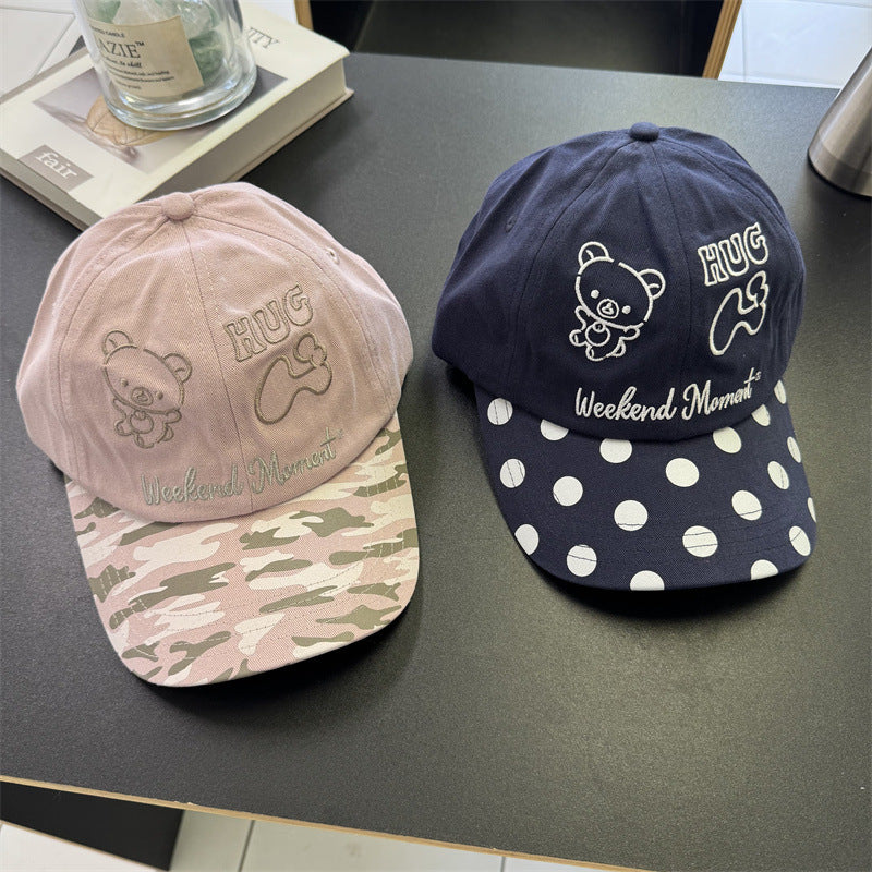 Women's Playful Embroidered Baseball Cap Bowlift