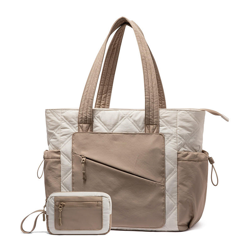 Elegant shopping bag with practical multiple compartments Bowlift