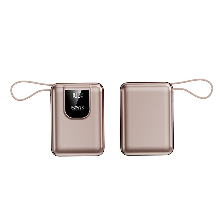 Portable power bank with digital display and intelligent energy management Bowlift