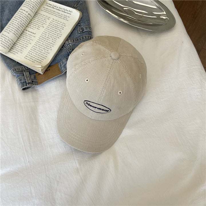 Women's Casual Corduroy Baseball Cap Bowlift