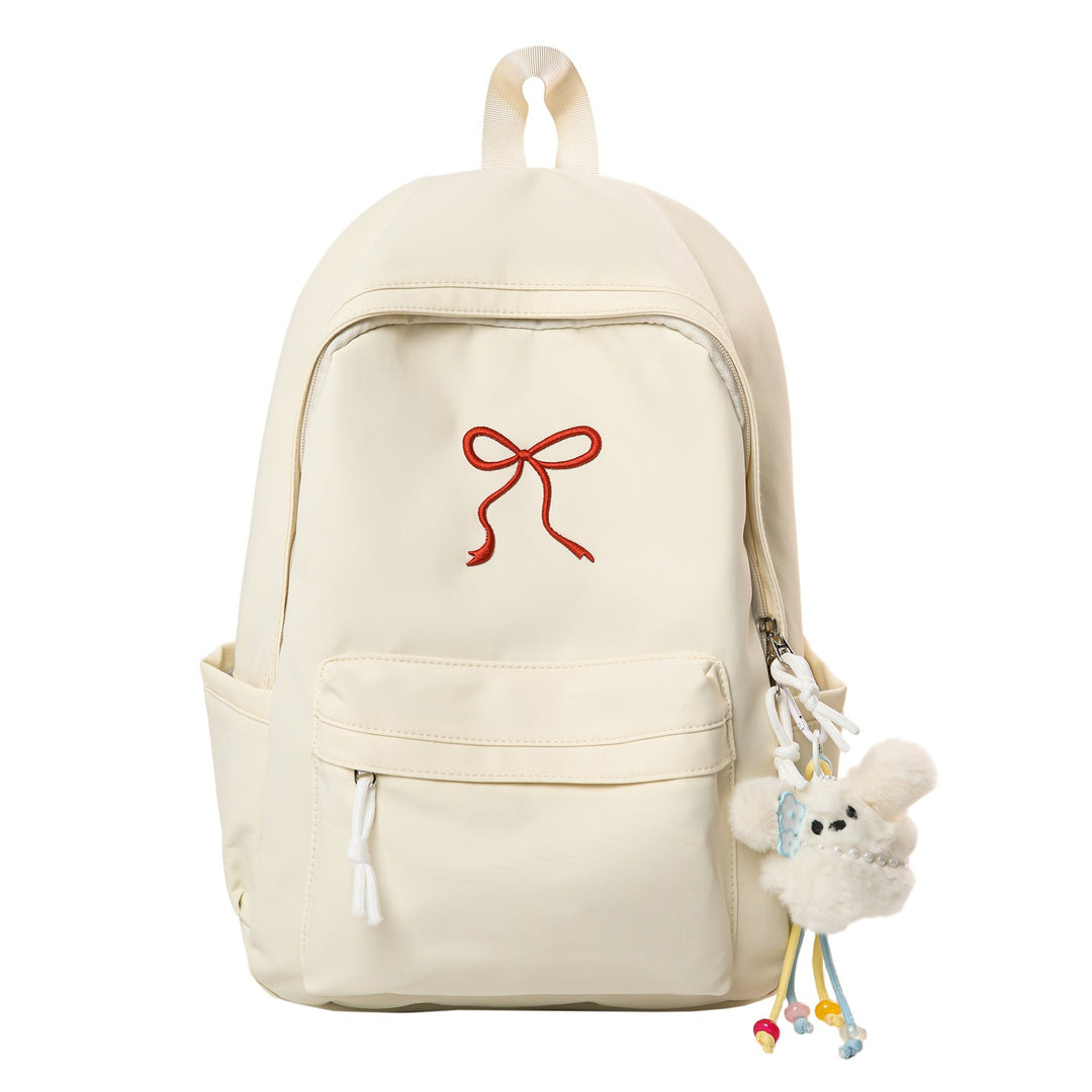 Children's Charming Embroidered Backpack Bowlift